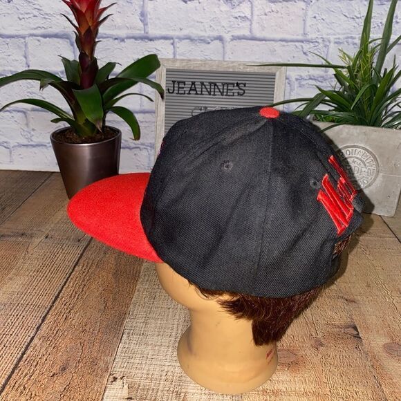 Rare Vintage 80s 90s Marlboro Cigarettes Snake Big Logo Racing Hat Cap Grunge - Picture 9 of 9